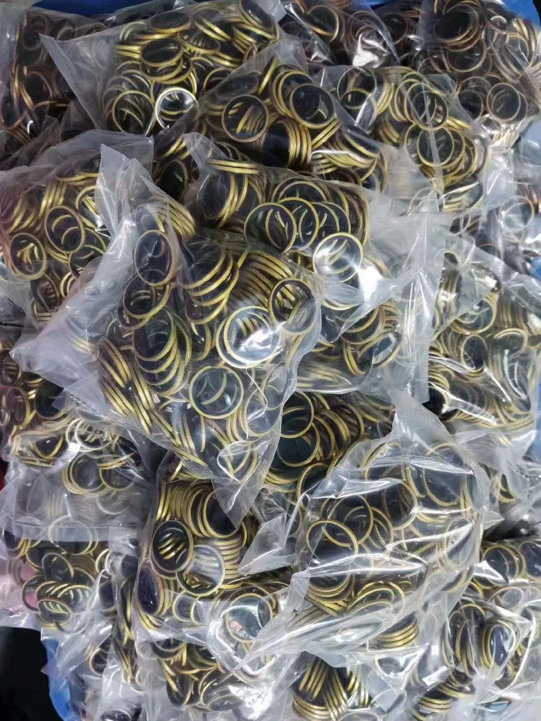 Kendini Merkezileştiren 304 Paslanmaz Çelik Dowty Seal Gasket NBR Kauçuk Bağlı Seal Washer 3