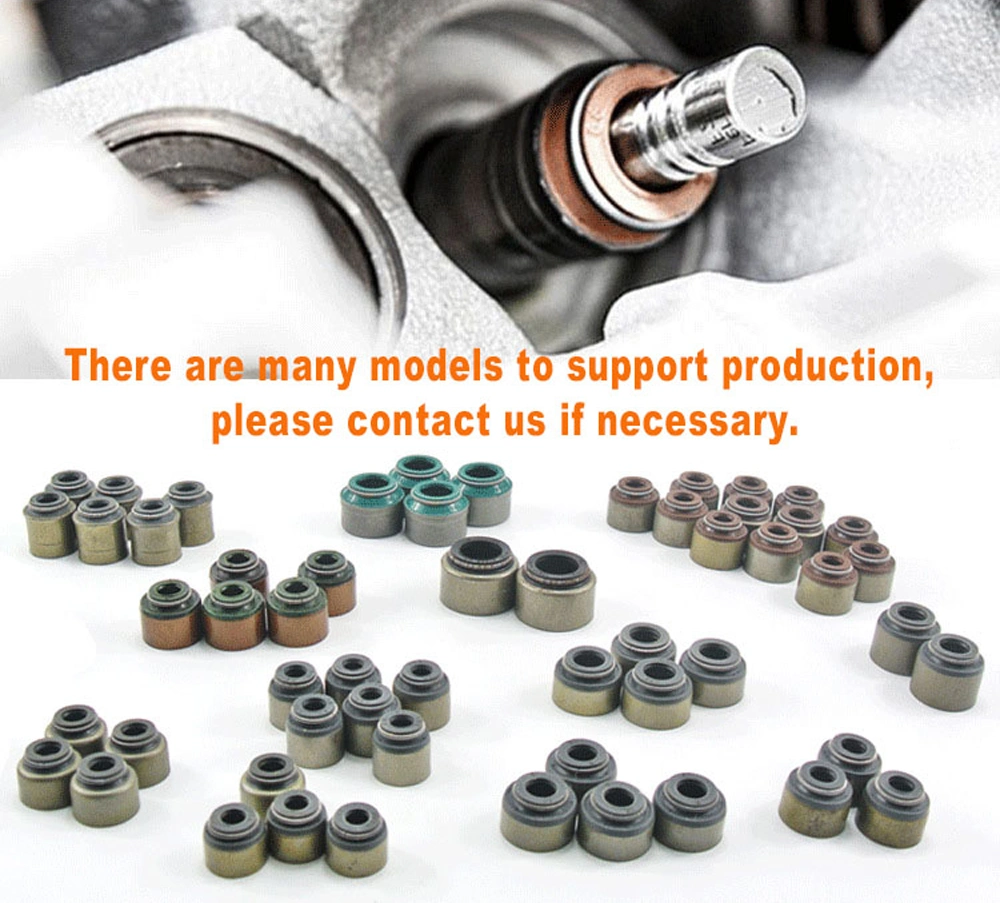 Fabrika Valf Mühürleri Motor Valf Kök Valf Rehber Mühürleri NBR FKM Kauçuk Iskelet Yağ Mühürleri 0