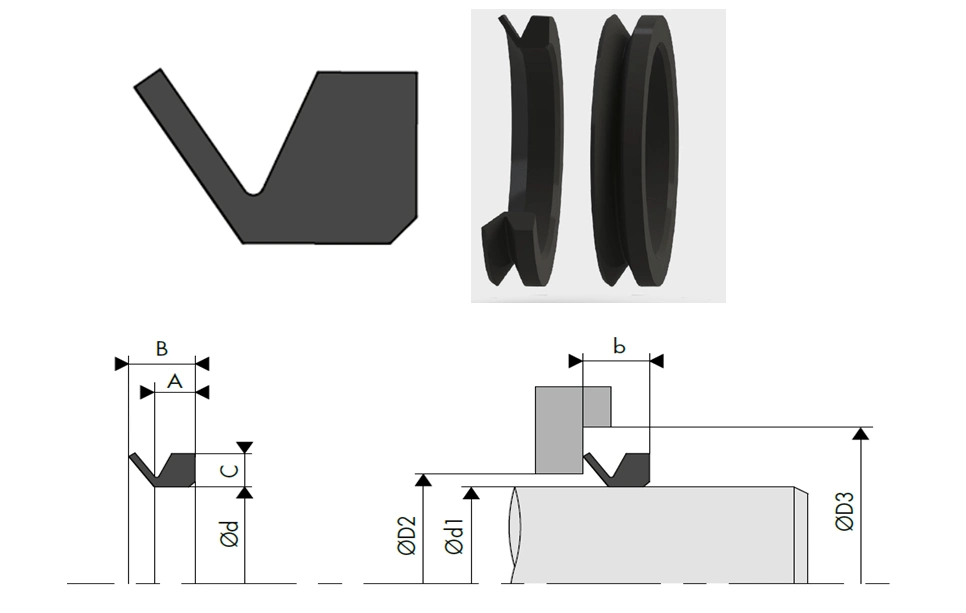 Petrokimya Otomotiv ve Havacılık Sanayileri için Petrol Mühürü 0